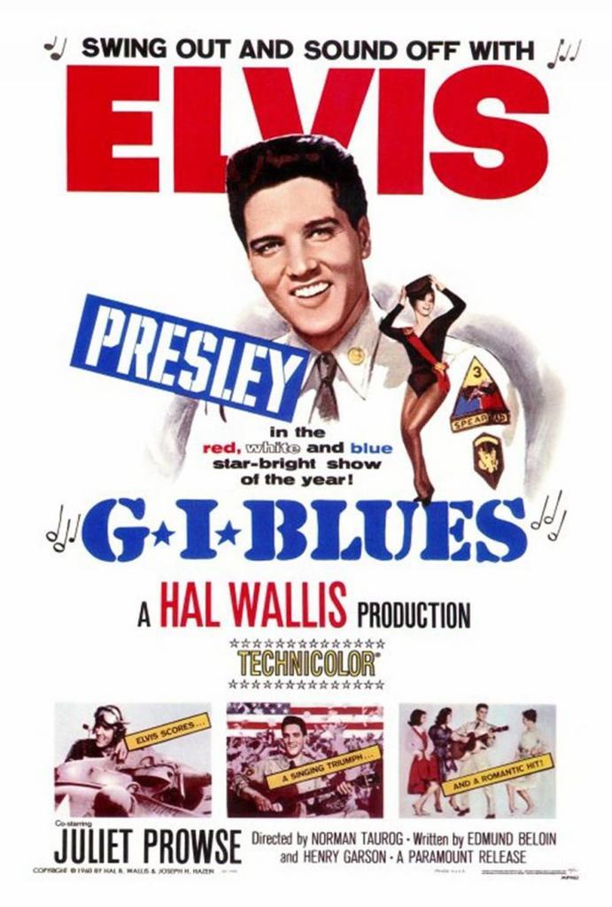 7) G.I. BLUES, met o.a. Elvis Presley, Juliet Prowse (1960)., Cd's en Dvd's, Dvd's | Klassiekers, Zo goed als nieuw, 1960 tot 1980