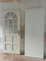 2 deuren, Doe-het-zelf en Verbouw, Deuren en Horren, Ophalen, Gebruikt, 80 tot 100 cm, Binnendeur