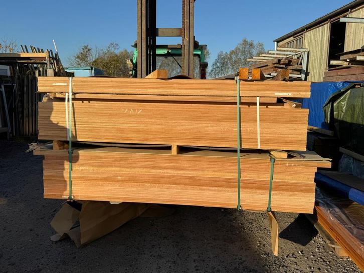 Deur plaat 95x215 cm 4 cm dik  nieuw 26,5x250 4 cm dik, Doe-het-zelf en Verbouw, Platen en Panelen, Nieuw, Multiplex, Ophalen