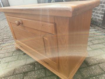 Houten dekenkist / Opbergkist - 100x45cm beschikbaar voor biedingen