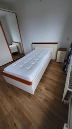 2x1persoons elektrisch verstelbaar bed, Ophalen, Verstelbaar, 90 cm, Eenpersoons