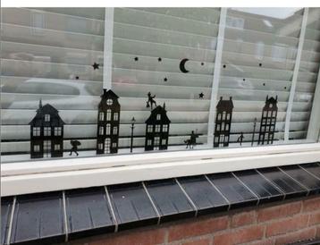 Raamstickers sinterklaas kerst herbuikbaar beschikbaar voor biedingen