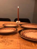 Vintage Boch Belgium Schalen met Rankenmotief, Gebruikt, Ophalen of Verzenden, Schaal of Schalen, Overige stijlen