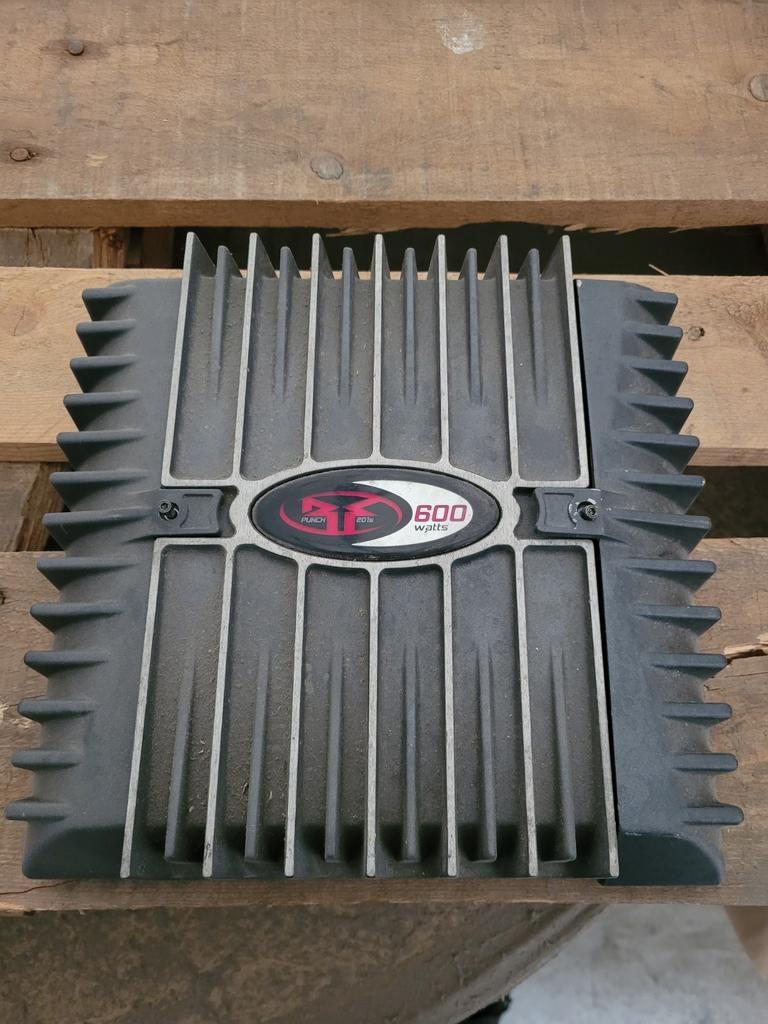 Rockfordfosgate 600 watt versterker met subwooferkist, Ophalen of Verzenden