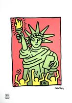Prachtige Lithografie + certificaat • Keith Haring, Ophalen of Verzenden