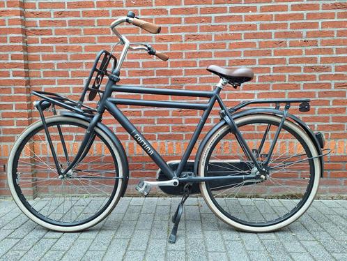 Cortina U4 28 inch Matt zwart, Fietsen en Brommers, Fietsen | Heren | Herenfietsen, Gebruikt, Overige merken, 57 tot 61 cm, Versnellingen