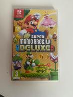 New Super Mario Bros. U Deluxe, Spelcomputers en Games, Ophalen of Verzenden, Zo goed als nieuw, Platform, 3 spelers of meer