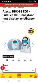 Babyfoon alecto, Kinderen en Baby's, Babyfoons, Ophalen of Verzenden, Zo goed als nieuw, 250 meter of meer