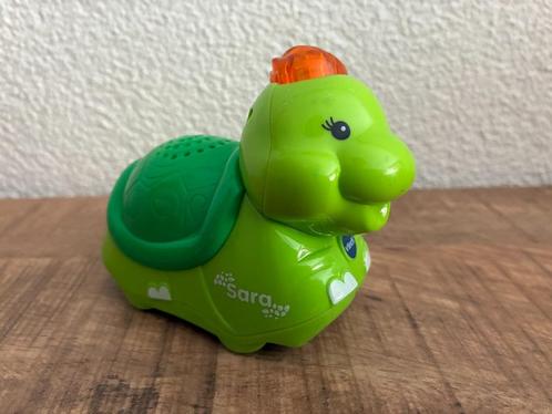 Vtech Zoef Zoef dieren Sara Schildpad in PRIMA staat., Kinderen en Baby's, Speelgoed | Vtech, Gebruikt, 6 maanden tot 2 jaar, Ophalen of Verzenden