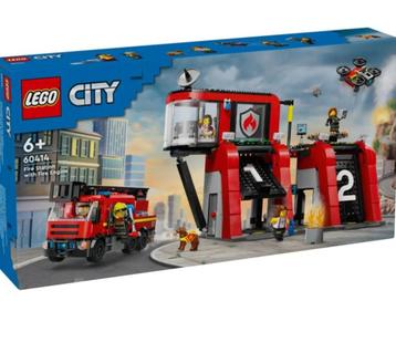 LEGO CITY brandweerkazerne en brandweerauto 60414 [NEW] beschikbaar voor biedingen