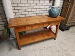 Sidetable Oud Teak, Ophalen, 100 tot 150 cm, Teakhout, ?
