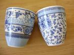 Van Roon Blue Heaven beker / mok 2 stuks, Ophalen of Verzenden, Zo goed als nieuw, Aardewerk, Kop(pen) en/of Schotel(s)
