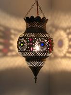 Leuke oosterse lamp, Huis en Inrichting, Lampen | Vloerlampen, Minder dan 100 cm, Gebruikt, Ophalen, Glas