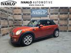 Mini Mini Cabrio 1.6 Cooper Pepper Clima Cruise LM, Auto's, Voorwielaandrijving, Stof, Gebruikt, Zwart