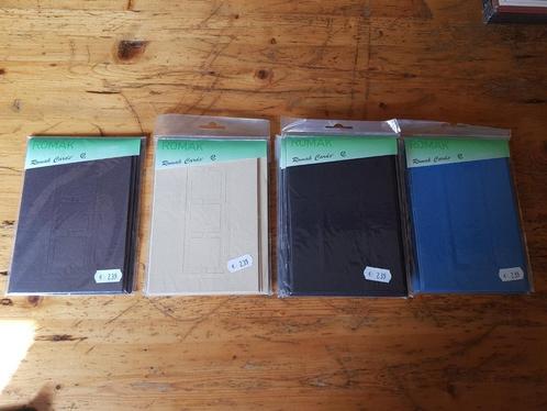 Splinternieuwe pakjes trio banner kaarten van Romak., Hobby en Vrije tijd, Kaarten | Zelf maken, Nieuw, Blanco kaart of Basiskaart