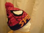 spiderman muts met pompom, Kinderen en Baby's, Ophalen of Verzenden, 104 of kleiner, Jongen of Meisje, Muts