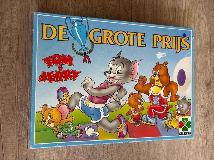 tom & jerry de grote prijs spel, Hobby en Vrije tijd, Gezelschapsspellen | Bordspellen, Gebruikt, Een of twee spelers, Drie of vier spelers