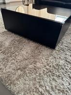 Bloktafel salontafel zwart, Huis en Inrichting, Ophalen, 50 tot 100 cm, 50 tot 100 cm, Zo goed als nieuw