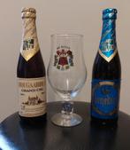 Hoegaarden bier set flesjes en glas, Ophalen of Verzenden, Nieuw, Glas of Glazen, Overige merken