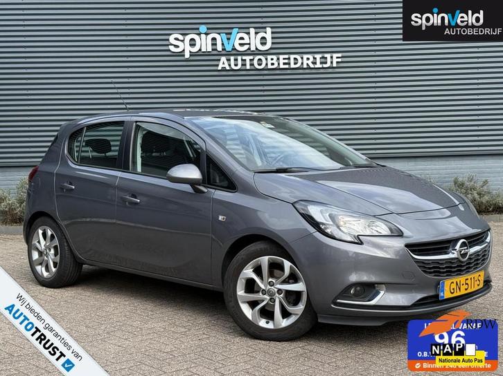 Opel Corsa 1.4 Color Edition BJ`15 Airco Cruise Trekhaak 5dr, Auto's, Opel, Bedrijf, Te koop, Corsa, ABS, Airbags, Airconditioning