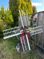 Houten molen decoratie schaalmodel 1973, Tuin en Terras, Ophalen, Gebruikt