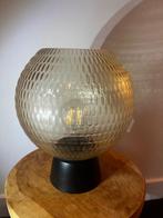 Glazen bollen lamp, Ophalen, Gebruikt, Glas, Minder dan 50 cm