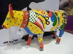 Nieuw Cow Parade koe Kick large gratis verzending., Antiek en Kunst, Kunst | Designobjecten, Ophalen of Verzenden