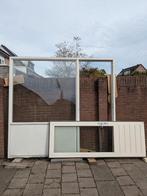 Deurkozijn Raamkozijn Kozijn Wit met Dubbelglas, Doe-het-zelf en Verbouw, Kozijnen en Schuifpuien, Ophalen of Verzenden, Zo goed als nieuw