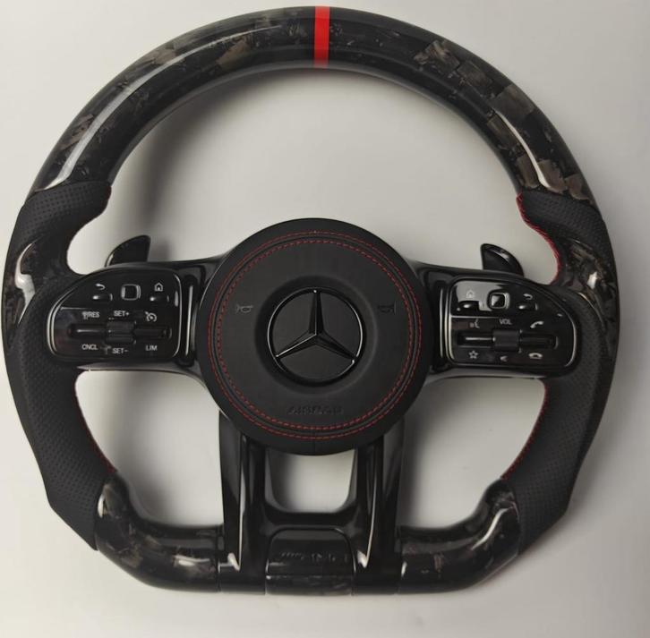Mercedes forged carbon stuur upgrade compleet AMG, Auto diversen, Tuning en Styling, Verzenden