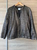 Promod Jasje - Zwart/Goud - Maat 42, Kleding | Dames, Maat 38/40 (M), Zwart, Zo goed als nieuw, Jasje