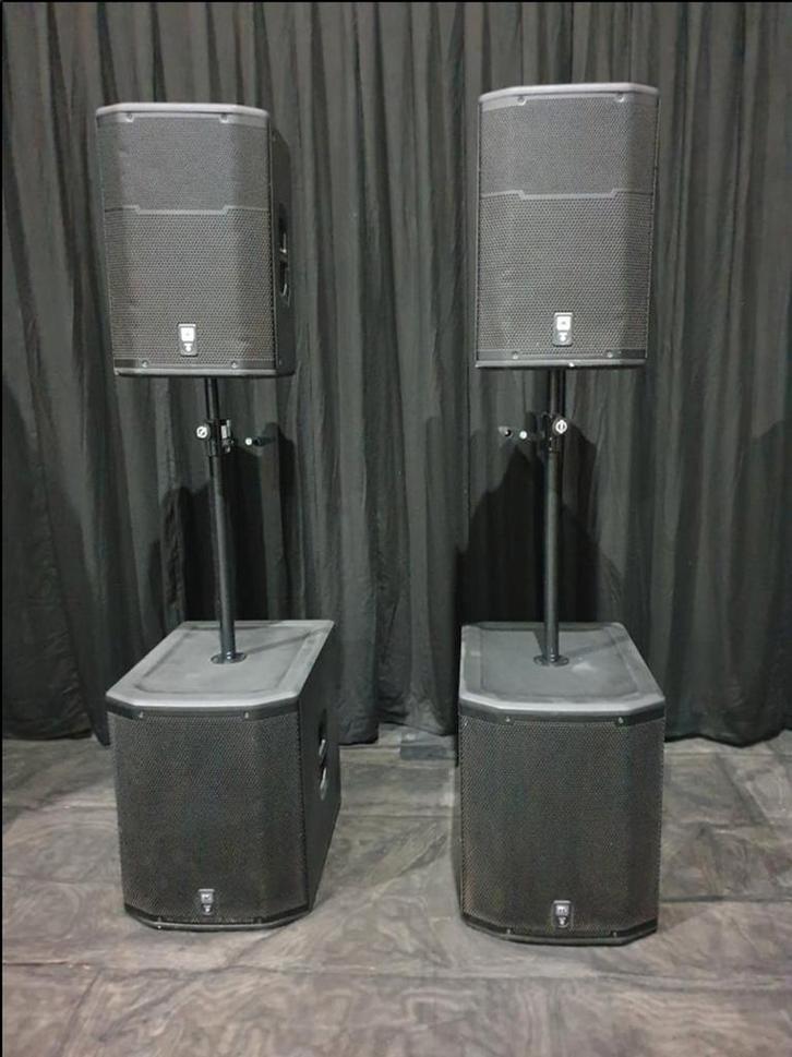 Jbl prx 618 en prx 615M, Muziek en Instrumenten, Versterkers | Keyboard, Monitor en PA, Nieuw, P.A., 1000 watt of meer, Ophalen