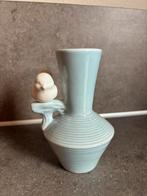 Klein vaasje met vogel, Huis en Inrichting, Woonaccessoires | Vazen, Ophalen, Overige kleuren, Minder dan 50 cm, Glas