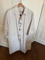 Zara witte beige lange trenchcoat, gabardine jas, maat S-M, Maat 38/40 (M), Nieuw, Ophalen of Verzenden, Zara