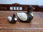 2 vintage houten eendjes, Azie