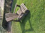 houten tuinstoel, Tuin en Terras, Ophalen, Gebruikt, Hout
