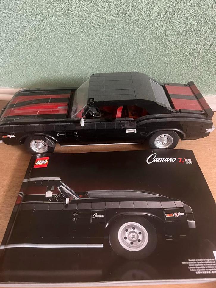 Lego Camaro 1969 Z/28 - Compleet met boekje!, Kinderen en Baby's, Speelgoed | Duplo en Lego, Zo goed als nieuw, Lego, Complete set