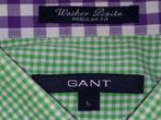 Nieuw GANT  Overhemd met groene kleur maat  L, Verzenden, Nieuw, Halswijdte 41/42 (L), Gant
