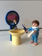 4661 Playmobil Kind bij wastafel tanden poetsen, Ophalen of Verzenden, Zo goed als nieuw, Complete set