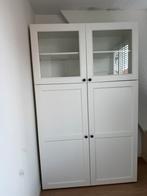 Ikea kast met vitrinedeurtjes, Huis en Inrichting, Kasten | Buffetkasten, Ophalen, 100 tot 150 cm, 150 tot 200 cm, 25 tot 50 cm