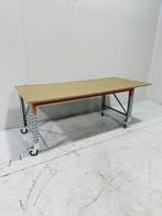 Werktafel mobiele enkellaags breedte 237 cm (nr. 3613), Ophalen, Gebruikt, 170 cm of meer