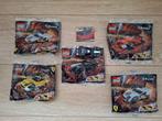 Lego 5 st Shell Ferrari modellen, Ophalen of Verzenden, Nieuw, Complete set, Lego