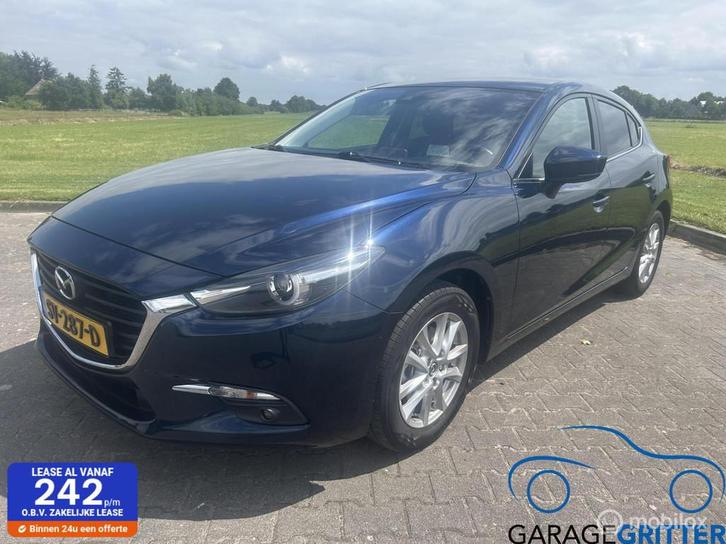 Mazda 3 2.0 SkyActiv-G 120 SkyLease, Auto's, Mazda, Bedrijf, Te koop, ABS, Achteruitrijcamera, Airbags, Airconditioning, Alarm