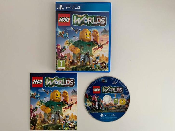 LEGO Worlds, Spelcomputers en Games, Games | Sony PlayStation 4, Zo goed als nieuw, Overige genres, 1 speler, Vanaf 12 jaar, Online