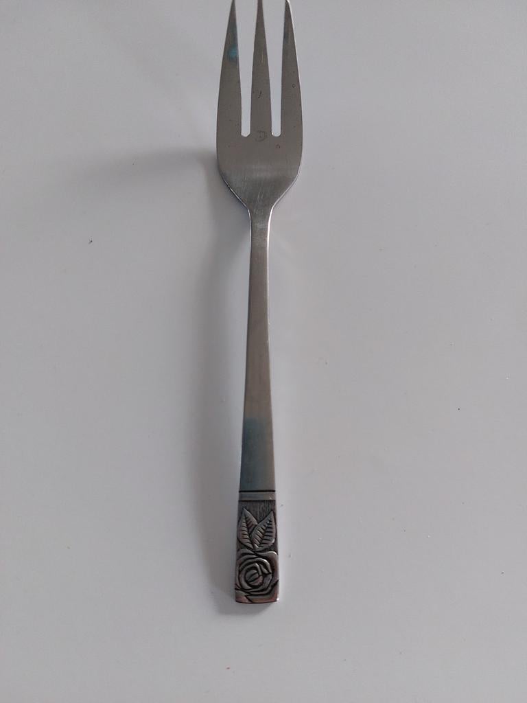 Amefa taart/vis vorkjes Shell spaaractie jaren 80, Ophalen