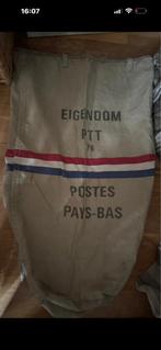 Grote stevige postzak post zak ptt met haken, Ophalen of Verzenden, Gebruikt