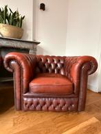 2 Chesterfield Brighton fauteuils, Huis en Inrichting, Fauteuils, Ophalen, Gebruikt, Leer, 75 tot 100 cm