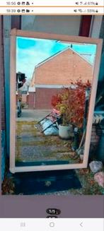 Te koop mooie grote Griekse spiegel, Ophalen of Verzenden, Zo goed als nieuw, Rechthoekig, Minder dan 100 cm