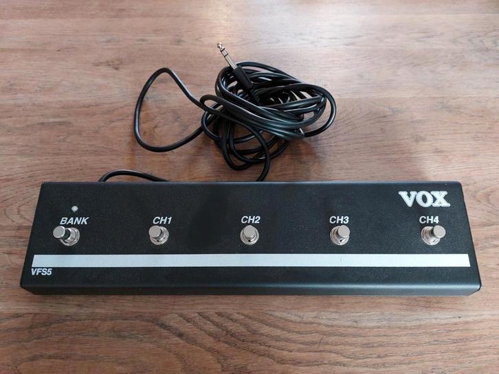 VOX VFS5 footswitch, Muziek en Instrumenten, Effecten, Zo goed als nieuw, Overige typen, Ophalen of Verzenden