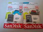 SanDisk Ultra microSDHC UHS-I 16GB, Ophalen of Verzenden, Nieuw, SanDisk, Fotocamera