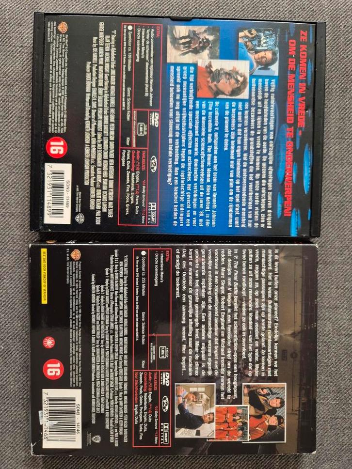 V - The Final Battle & V - De Finale Strijd DVD Boxset, Cd's en Dvd's, Dvd's | Science Fiction en Fantasy, Zo goed als nieuw, Science Fiction